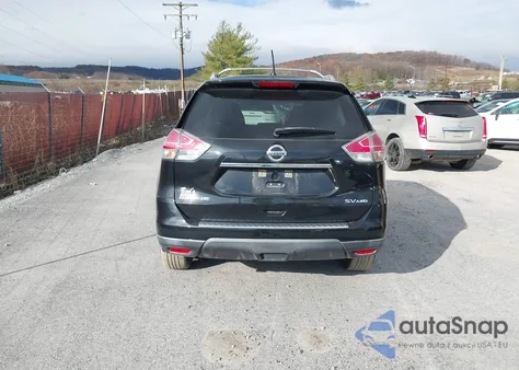 2016 Nissan Rogue Sv from USA, damaged, VIN KNMAT2MV3GP698974